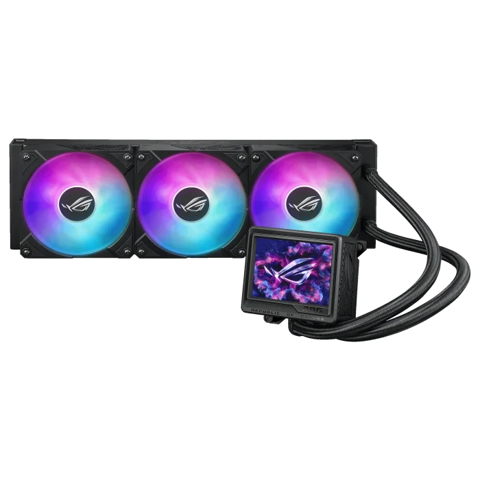 ASUS ROG Ryujin III 360 ARGB Extreme | 360mm AIO Liquid Cooler | 3x 120mm Fans | 2800 RPM | Copper CPU Block - New - Image 1