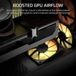 3200D RS ARGB Mid-Tower PC Case; 3x RS120 ARGB fans incl - Smoke.