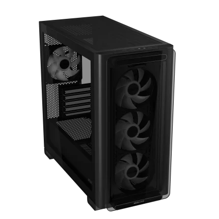 ASUS A23 Plus TG ARGB | Mid-Tower mATX/Mini-ITX | Tempered Glass | ARGB Lighting | 4x 120mm Fans - New