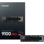 Samsung 9100 Pro NVMe SSD | PCIe 5.0 M.2 | 2TB Storage | 14 700 MB/s Read | 13 400 MB/s Write – New