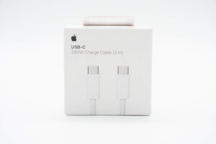 Apple 240W USB-C Charge Cable | 2 Metre Length | 240W Fast Charging | USB-C to USB-C - New - Image 1