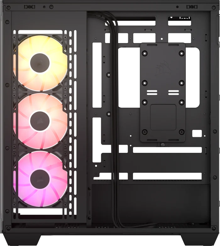 Corsair 3500X ARGB | Mid-Tower ATX | 3x 120mm ARGB Fans | 360mm Radiator Support | 4x Drive Bays - New - Image 2
