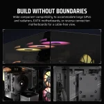 Corsair 3500X ARGB | Mid-Tower ATX | 3x 120mm ARGB Fans | 360mm Radiator Support | 4x Drive Bays - New - Image 3