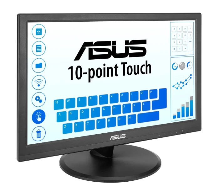 2e1422001ff09a8e1c88346d0311926dc445b346 ASUS VT169HE Touch Monitor | 15.6-inch Full HD | VA Panel | 60Hz | 5ms Response - New - Image 1