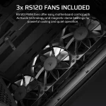 Corsair 3200D RS Mid-Tower | PC Case | 3x RS120 Fans Included | Mid-Tower ATX - New - Image 4