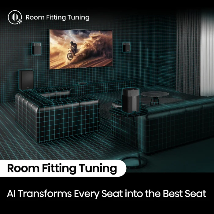 Hisense HT Saturn | 4.1.2 Channel | 720W RMS | Dolby Atmos & DTS:X | Wireless - New - Image 5