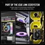 Corsair iCUE LINK RX120 RGB | 120mm Fan | Triple Pack | PWM Control | RGB Lighting - New - Image 3