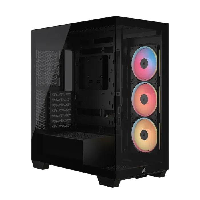 Corsair 3500X LX-R RGB | iCUE LINK Mid-Tower | Tempered Glass | 3x Fans Included | ATX Support - New - Image 1
