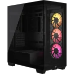 Corsair 3500X ARGB | Mid-Tower ATX | 3x 120mm ARGB Fans | 360mm Radiator Support | 4x Drive Bays - New - Image 4