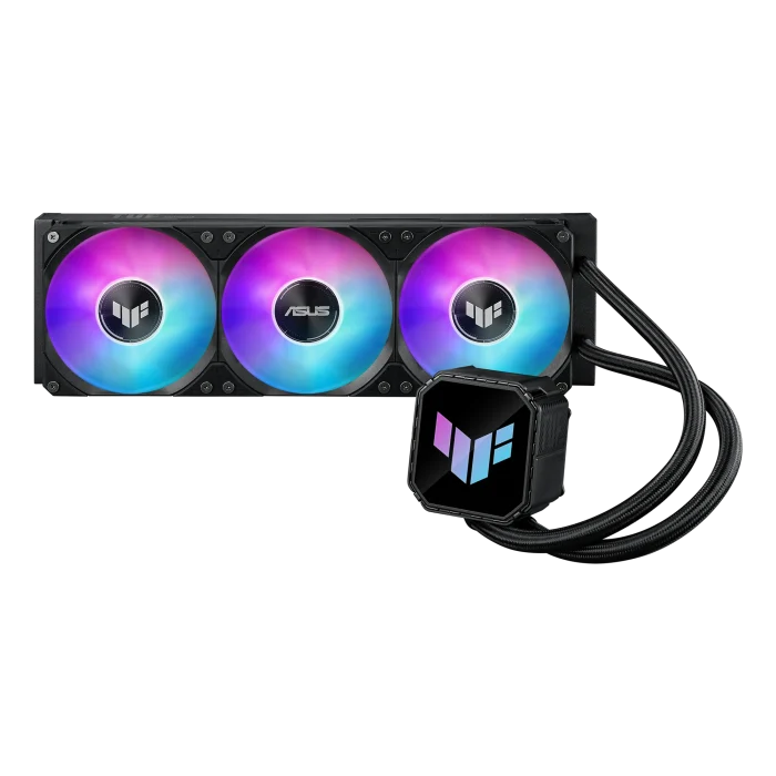 394f5b008c64490e87ec9b41e0307f3dbb69a834 ASUS TUF Gaming LC III 360 ARGB | 360mm AIO Liquid Cooler | 3x 120mm ARGB Fans | Intel & AMD Compatible - New - Image 1