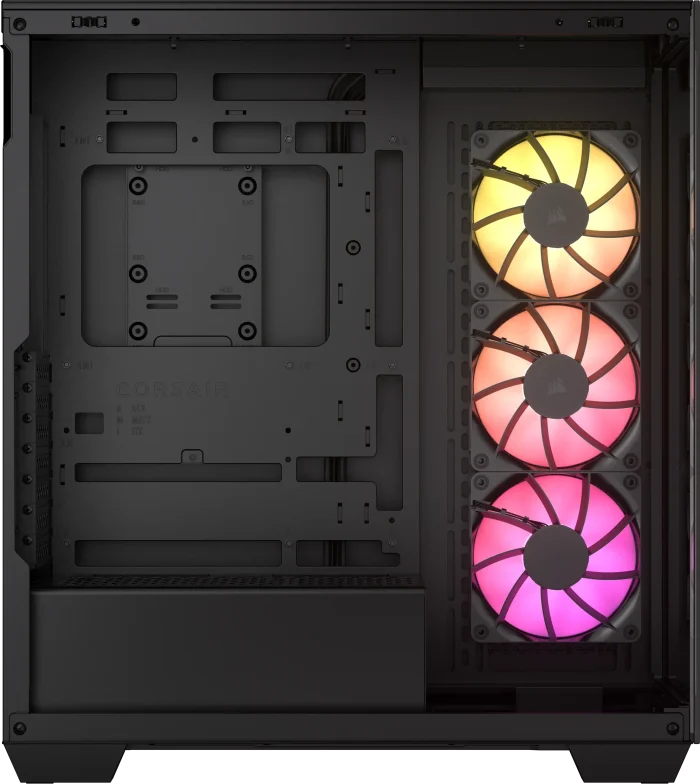Corsair 3500X ARGB | Mid-Tower ATX | 3x 120mm ARGB Fans | 360mm Radiator Support | 4x Drive Bays - New - Image 5