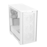 ASUS A21 Plus TG ARGB | Micro-ATX / Mini-ITX | Tempered Glass | 4x ARGB Fans | White - New - Image 2