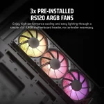 Corsair 3500X ARGB | Mid-Tower ATX | 3x 120mm ARGB Fans | 360mm Radiator Support | 4x Drive Bays - New - Image 6
