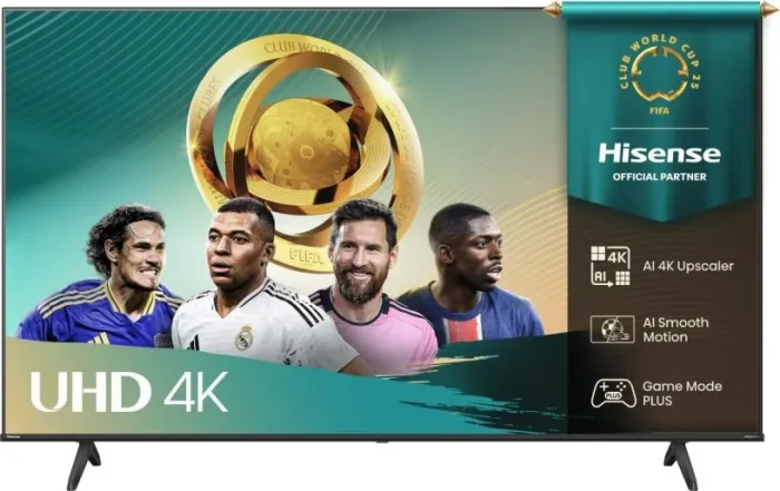 549e83f53e76df9effe100767f28c81e7bdd0c5e Hisense 75A6Q | 75-inch 4K Ultra HD | Smart TV | Wi-Fi | 60Hz - New - Image 1