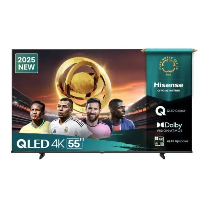 55q6q-televisions-1176069110 Hisense LEDN55Q6Q | 55-inch 4K QLED | 60Hz | Smart TV - New - Image 1