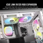 Corsair iCUE LINK RX120 RGB | 120mm Fan | White | Single Pack - New - Image 4