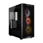 3200D RS ARGB Mid-Tower PC Case; 3x RS120 ARGB fans incl - Smoke. - Image 4