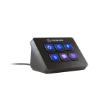 Elgato Stream Deck Mini | 6 Customizable LCD Keys | Adjustable Stand | Content Creation Controller - New
