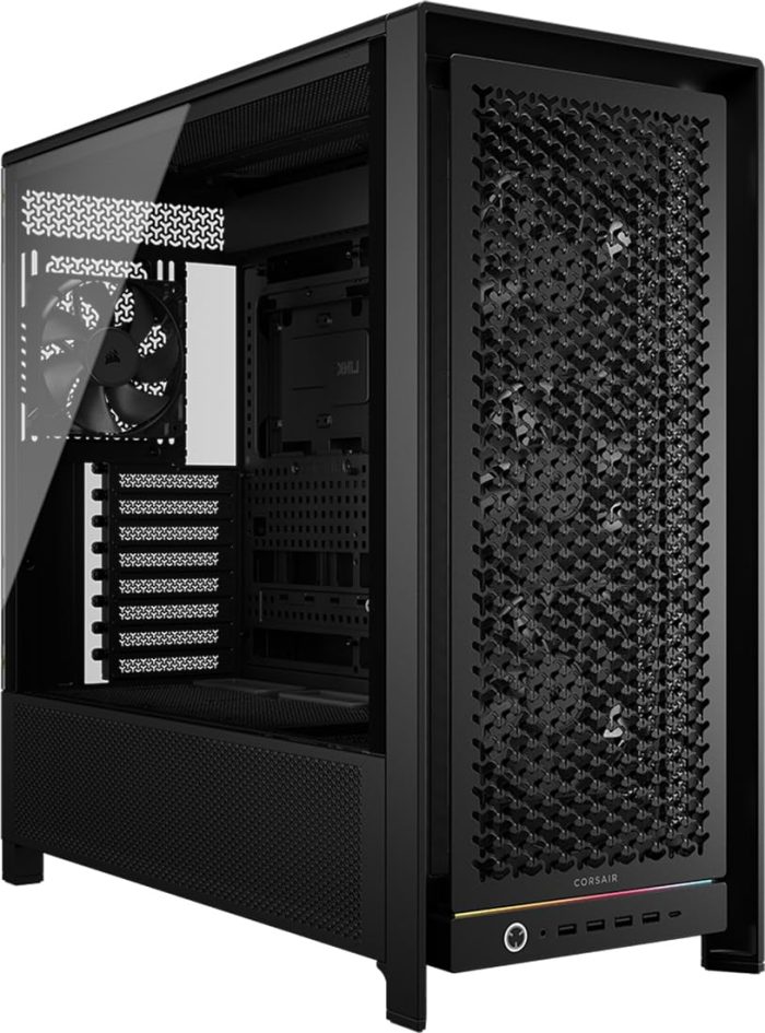 61GophOiBJL Corsair 5000D RS Mid-Tower Case | 4x RS 140mm PWM Fans | 2x 2.5" Bays | 1x 3.5" Bay - New - Image 1