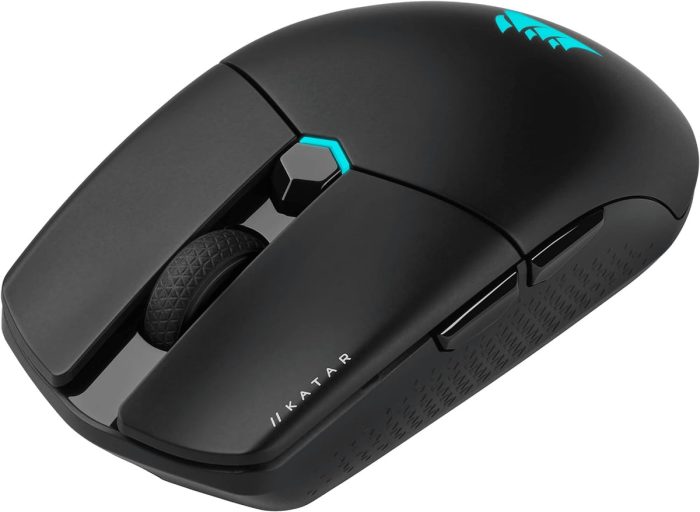 Corsair KATAR ELITE Wireless | Ultra-Light Gaming Mouse | 26000 DPI | Black - New - Image 1