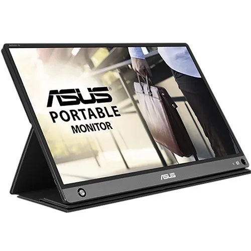 72495283_9445463413 ASUS ZenScreen MB16AHP | 15.6-inch FHD IPS | USB-C Portable | Built-in Speakers | 7800mAh Battery - New - Image 1