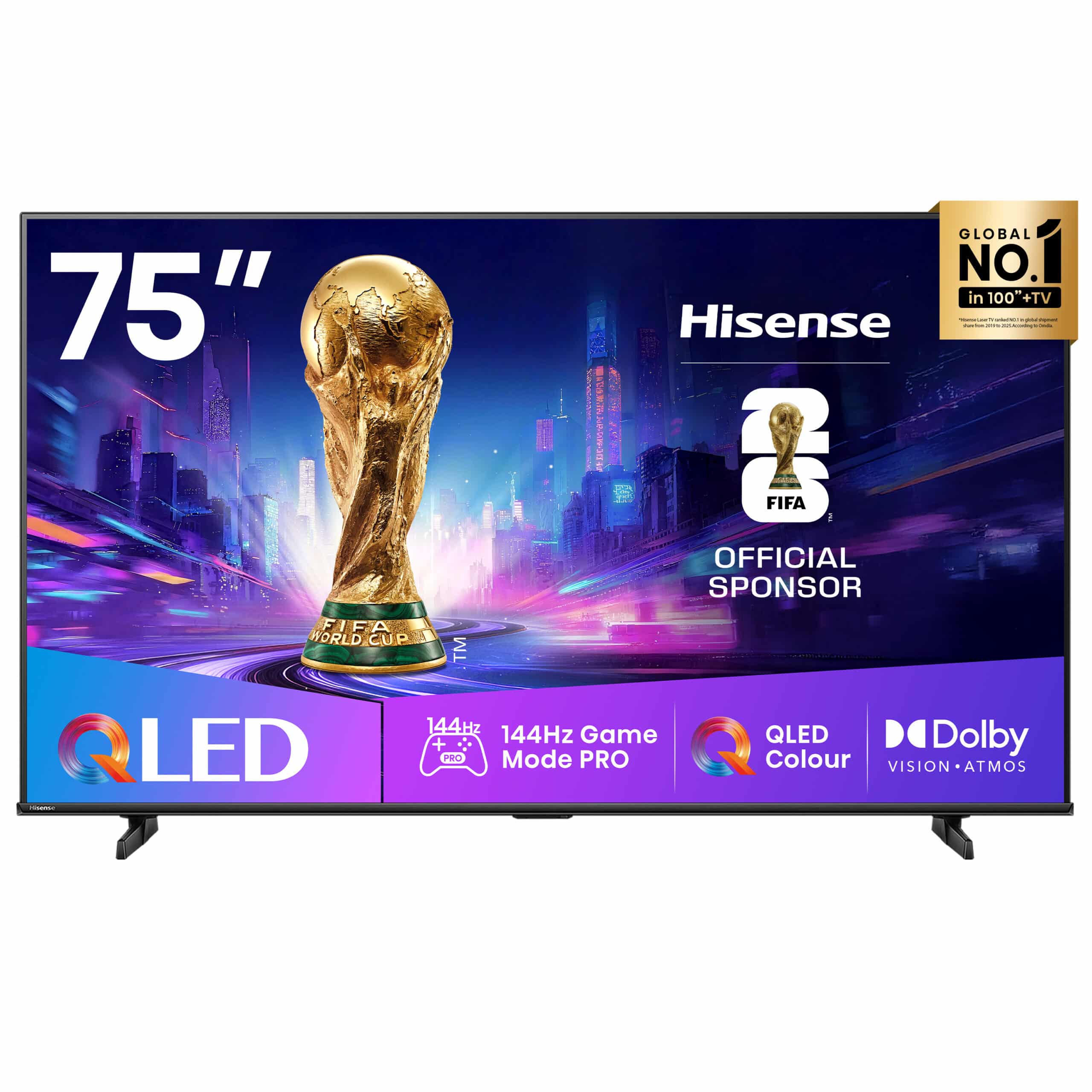 75Q7Q-scaled-1 Hisense LEDN75Q7Q | 75-inch QLED 4K | 144Hz VRR | Dolby Vision & Atmos | Game Mode PRO – New
