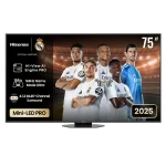 Hisense 75U8Q | 75-inch 4K QLED | Mini LED Pro | 165Hz | Smart TV – New