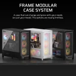 Corsair 5000D RS | ARGB Mid-Tower PC Case | 4x RS140 ARGB Fans | Dual 2.5" + 3.5" Drive Bays - New - Image 5