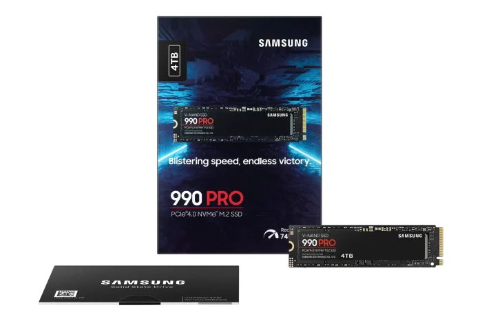 Samsung 990 PRO NVMe SSD | 4TB | M.2 Form Factor | 7450 MB/s Read | 6900 MB/s Write - New - Image 6