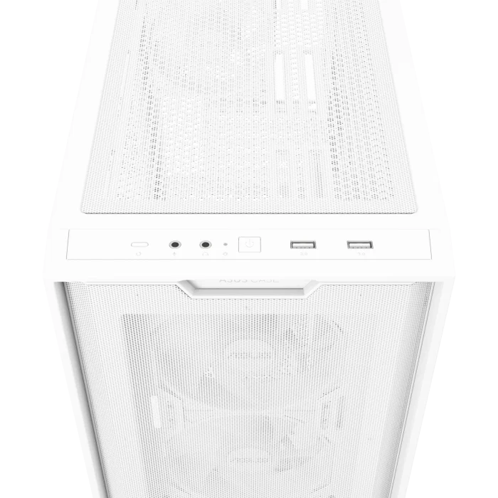 ASUS A21 Plus ARGB | Micro-ATX / Mini-ITX | White | 4x ARGB Fans | Top 360mm Radiator Support - New - Image 6