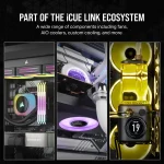 Corsair iCUE LINK RX120 RGB | 120mm Fan | Triple Pack | PWM Control | RGB Lighting - New - Image 10