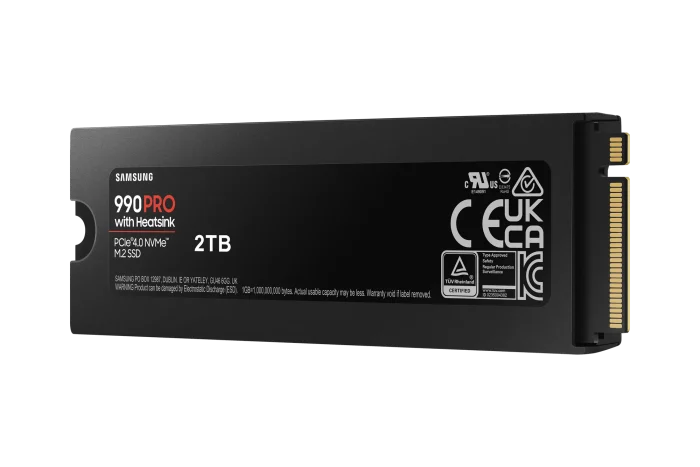 Samsung 990 PRO NVMe SSD | 2TB | M.2 Form Factor | 7450 MB/s Read | With Heatsink - New - Image 8