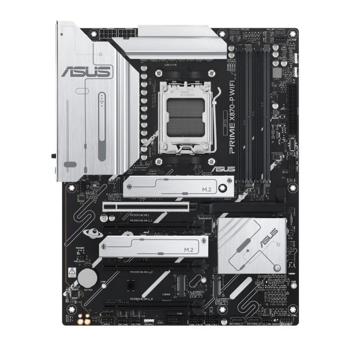 ASUS Prime X870-P WIFI | ATX AM5 Motherboard | DDR5 Up to 192GB | Wi-Fi 7 | 4x M.2 NVMe - New - Image 1
