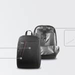 Asus Nereus Backpack / Fits Up To 16-Inch Laptop / Water-Repellent Lightweight / Polyester / Black