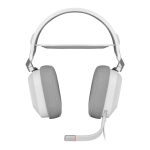 Corsair HS80 RGB USB Wired Over-Ear Gaming Headset — White - Image 2