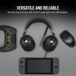 Corsair HS55 Surround Wired Gaming Headset - Carbon Black - Image 5