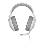 Corsair HS55 Surround Wired Gaming Headset – White - Image 2