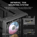 Corsair FRAME 4000D RS ARGB Modular Mid-Tower PC Case - Black - Image 14