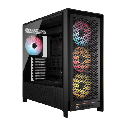 Corsair FRAME 5000D RS ARGB High-Airflow Mid-Tower PC Case – Black
