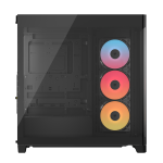 Corsair FRAME 4500X RS-R ARGB Panoramic Glass Mid-Tower PC Case - Black - Image 4
