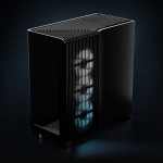 Corsair FRAME 4500X RS-R ARGB Panoramic Glass Mid-Tower PC Case - Black - Image 9