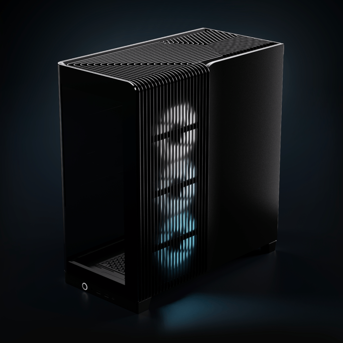 Corsair FRAME 4500X RS-R ARGB Panoramic Glass Mid-Tower PC Case - Black - Image 9