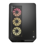 Corsair AIR 5400 LX-R RGB iCUE LINK Triple Chamber Mid-Tower PC Case - Black - Image 15