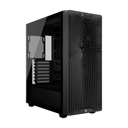 Corsair 3200D RS Mid-Tower Case | Smoke Tempered Glass | 3x RS120 Fans Included | ATX Form Factor | Smoke Finish - New
