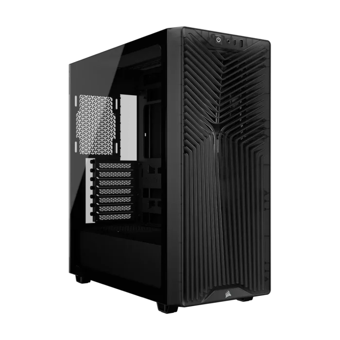 Corsair 3200D RS Mid-Tower Case | Smoke Tempered Glass | 3x RS120 Fans Included | ATX Form Factor | Smoke Finish - New - Image 1