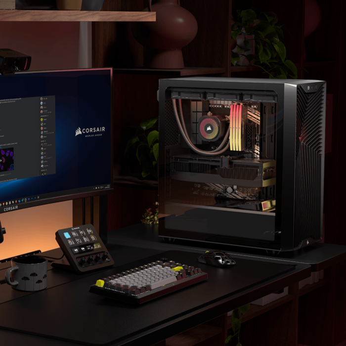 Corsair 3200D RS ARGB Mid-Tower PC Case - Black - Image 8