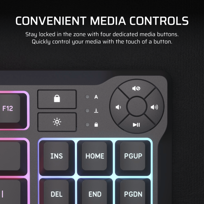 Corsair K55 CORE TKL RGB Gaming Keyboard - Image 7