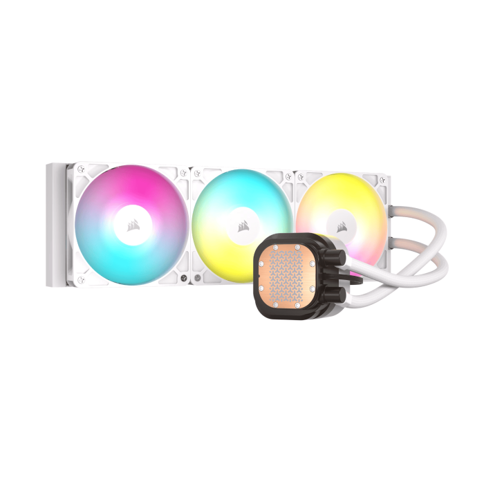 Corsair NAUTILUS 360 RS ARGB Liquid CPU Cooler - White - Image 21