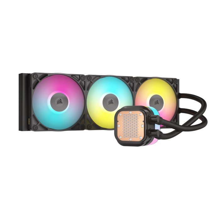 Corsair iCUE LINK TITAN 360 RX RGB AIO Liquid CPU Cooler - Black - Image 12