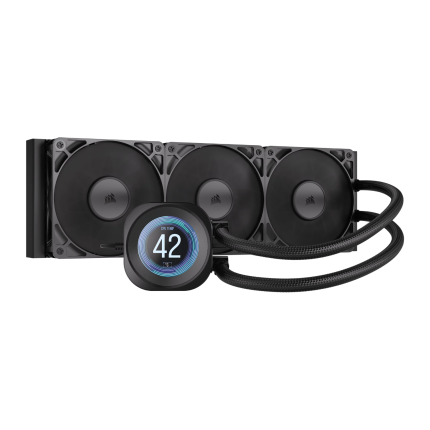 Corsair NAUTILUS 360 RS LCD Liquid CPU Cooler – Black